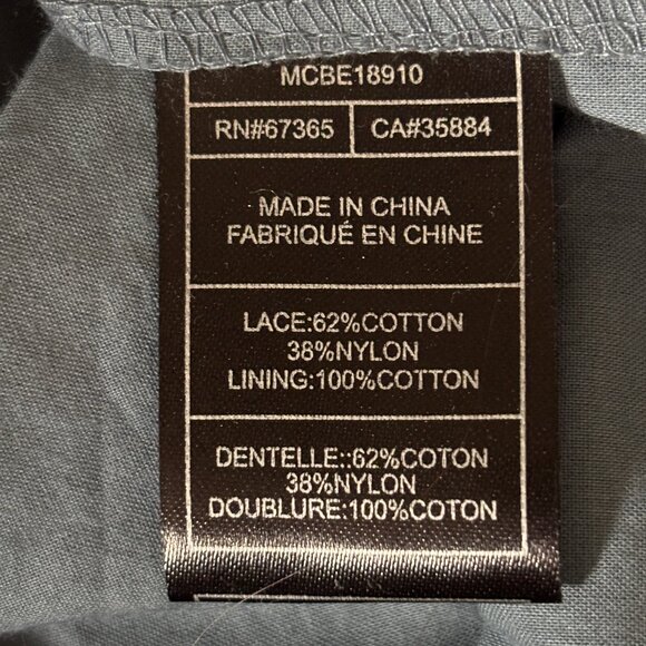 BB Dakota When the Night Comes Lace Dress in Smoke Gray - Picture 10 of 11